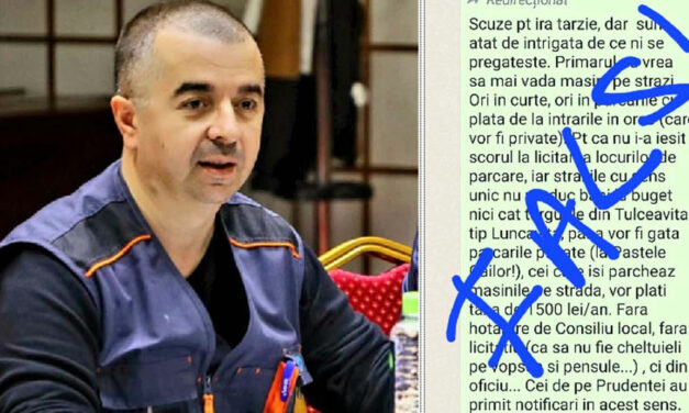 Fake news în online privind parcările! Primarul Ştefan Ilie: „Sunt mesaje distribuite de oameni cu funcţie de conducere”