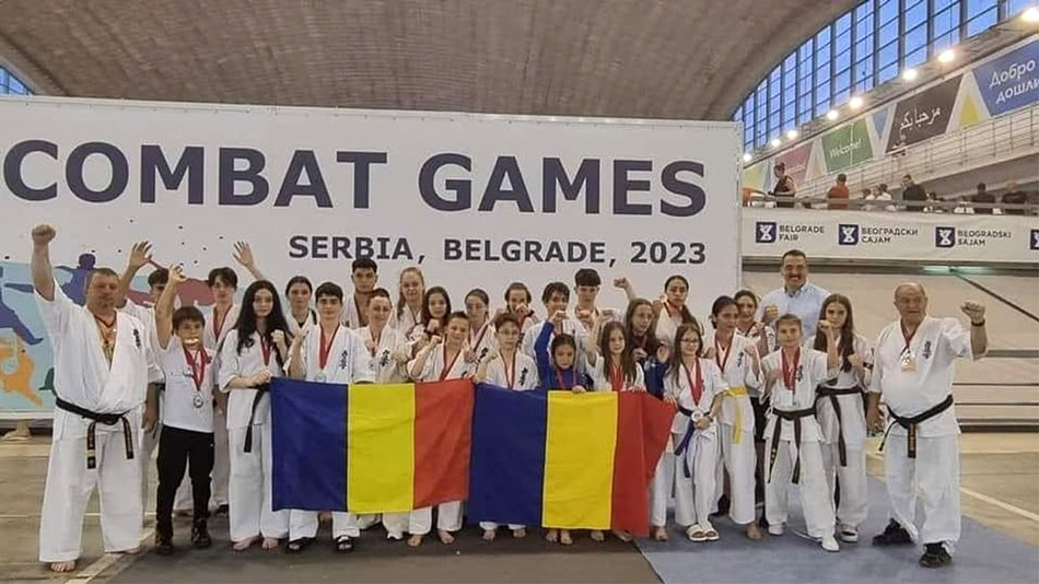 România, pe locul I în turneul european şcolar de Karate Kyokushin