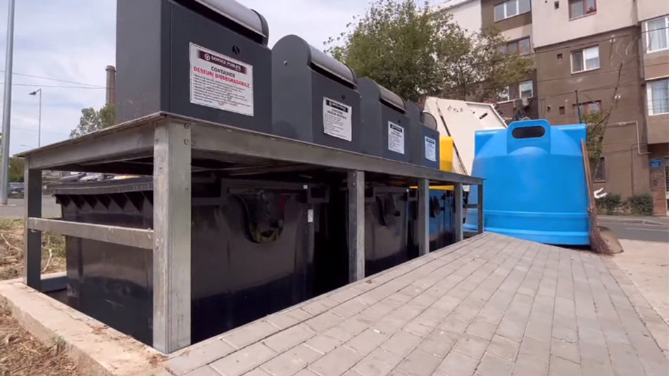 Primele trei platforme subterane de colectare a deşeurilor, puse în funcţiune în Dallas