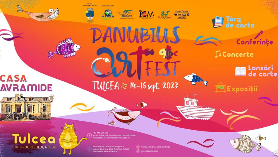 Danubius Art Fest 2023, de joi, la Casa Avramide