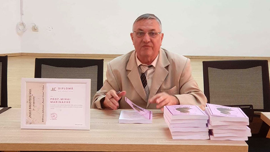 Lansare de carte: ,,Panait Cerna în corespondenţă”, semnată prof. Mihai Marinache