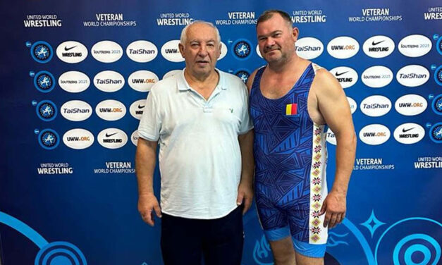 Luptătorul Mihail Nane, locul 4 la Campionatul Mondial de Veterani în Grecia