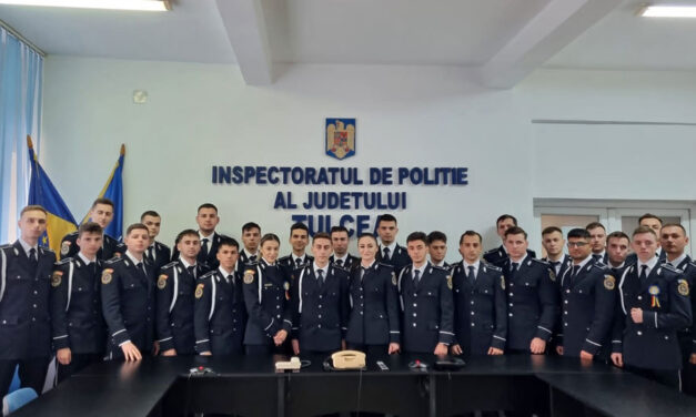 Forţe proaspete la IPJ Tulcea: 28 de noi poliţişti şi-au preluat atribuţiile