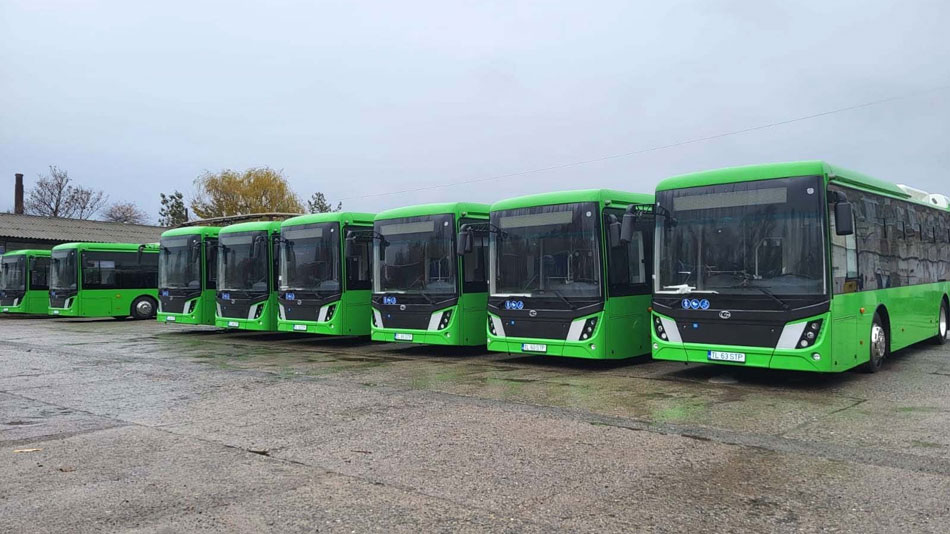 Cele 30 de autobuze electrice, pe trasee în municipiu din ianuarie