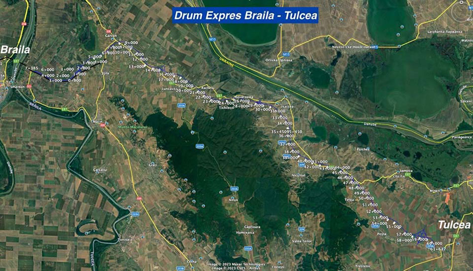 Drumul Expres Brăila – Tulcea: A fost avizat traseu