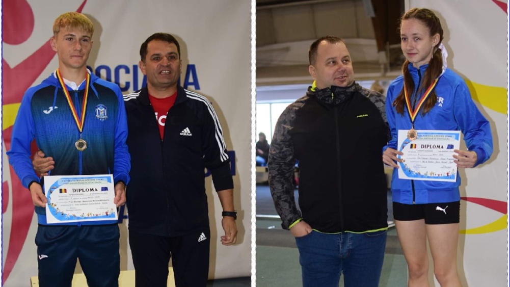 Primele medalii pentru atleţii Alin Şavlovschi şi Bianca Vasilescu