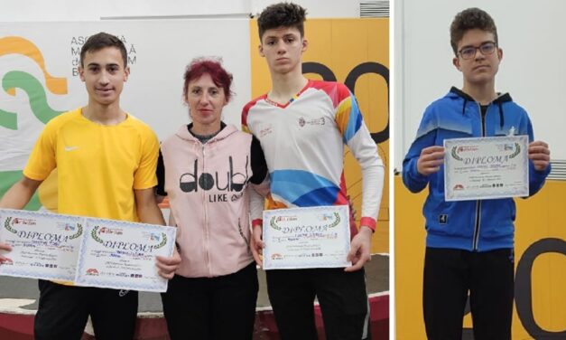 Atleţii clubului C.S.M. Danubiu, rezultate remarcabile la Campionatul Municipal de Sală & Cupa RMA