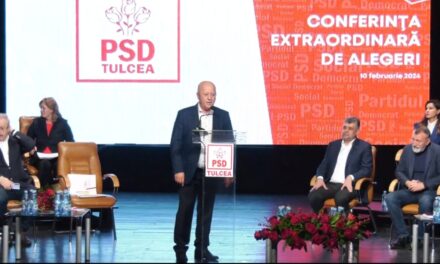 Horia Teodorescu, reales în funcţia de preşedinte PSD Tulcea: „Sunt emoţionat pentru că este ultima dată!”