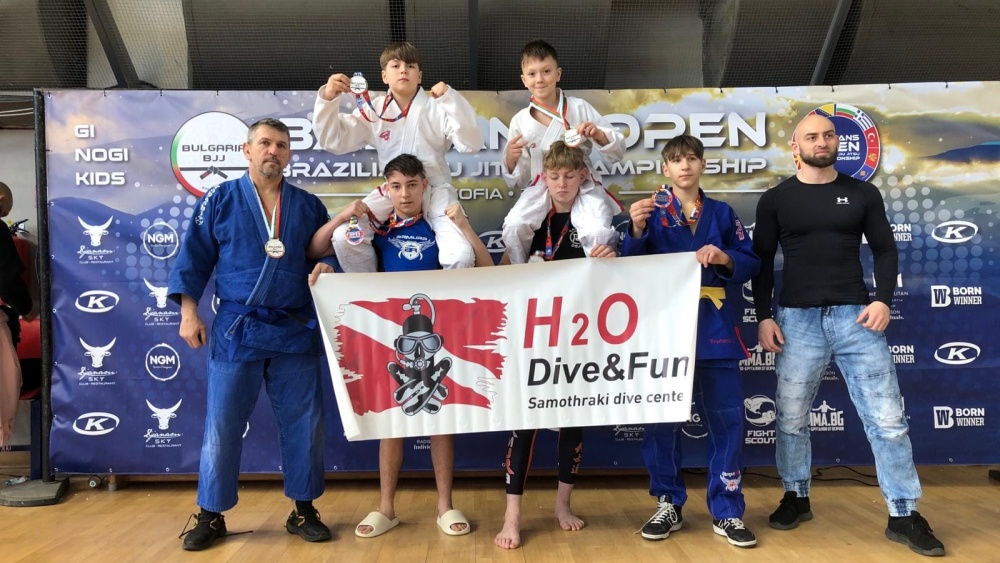 Luptătorii de la Vulturul Tulcea, nouă medalii la Cupa Balcanică de Ju-Jitsu Brazilian, Bulgaria