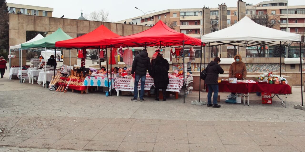 Pe 26 februarie începe târgul de mărţişoare în Tulcea