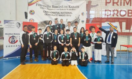 Clubul Fudoshin Tulcea, locul II la Campionatul Naţional de Karate Wado Ryu