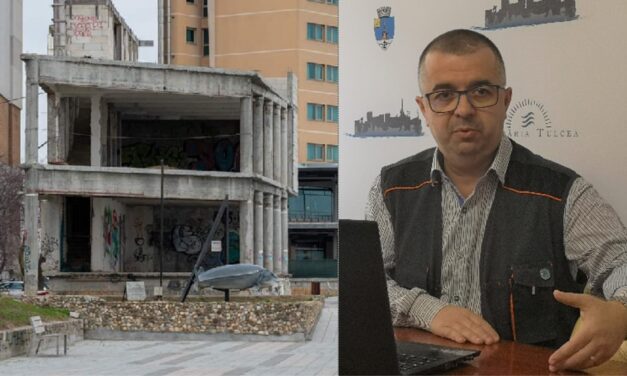 Primarul Ştefan Ilie vrea să demoleze clădirea în paragină de pe faleză