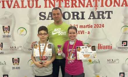 Argint şi bronz pentru patru şahişti tulceni, la Festivalul Internaţional de şah Satori Art Slobozia