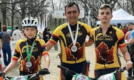 Fraţii Rotaru, pe podium la competiţia de ciclism Gârboavele Trail Run
