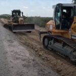 Au început lucrările la modernizarea drumului spre Grindu