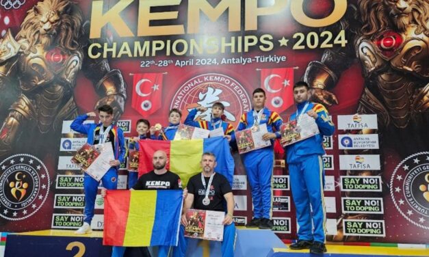 Luptătorii tulceni au cucerit podiumul la Campionatul Mondial de Kempo din Antalya