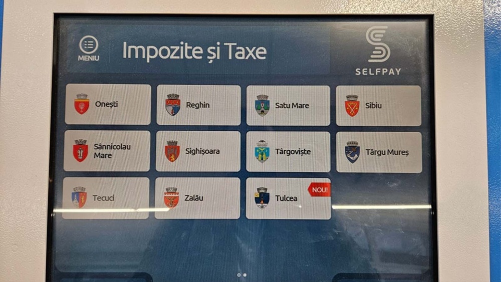 Primăria Tulcea se digitalizează: Plată prin Self Pay