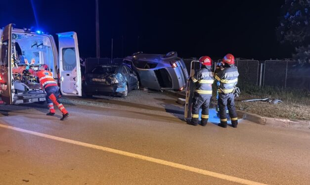 Accident rutier în municipiul Tulcea pe strada Prislav