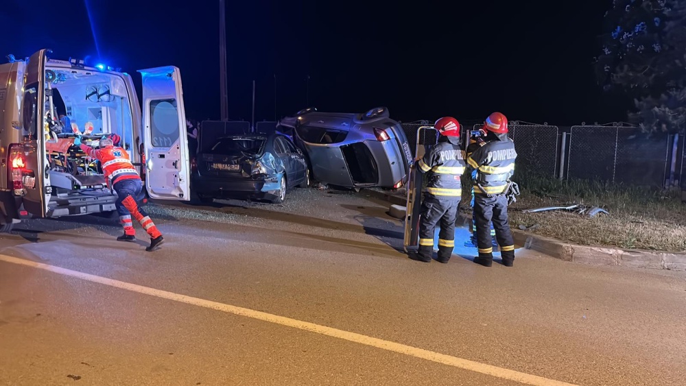 Accident rutier în municipiul Tulcea pe strada Prislav