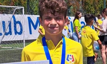 Robu Daniel, singurul fotbalist tulcean participant la Turneul Final al Campionatului Naţional de Fotbal Under 13