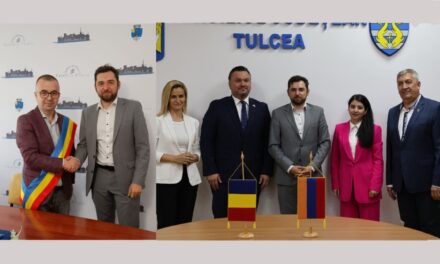 Ambasadorul Republicii Armenia, Tigran Galstyan, în vizită oficială la Tulcea