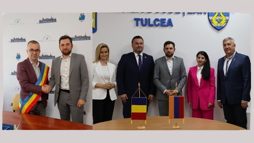 Ambasadorul Republicii Armenia, Tigran Galstyan, în vizită oficială la Tulcea