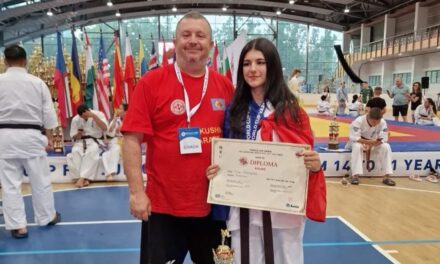 Irina Gheorghiţă, medalie de bronz la „World Cup Kyokushin Varna 2024″