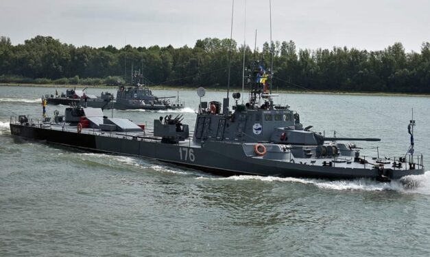 Exerciţii navale demonstrative de Ziua Marinei Române, la Tulcea