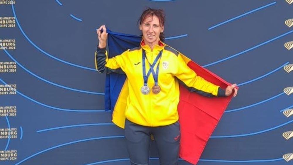 Nicoleta Ciortan, vicecampioană mondială la Campionatele Masters Aer Liber