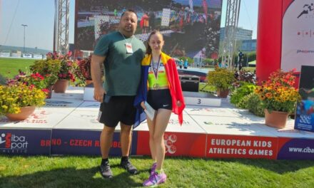 Bianca Alexandra Vasilescu, medalie de aur la Jocurile Europene de Atletism pentru Copii din Cehia