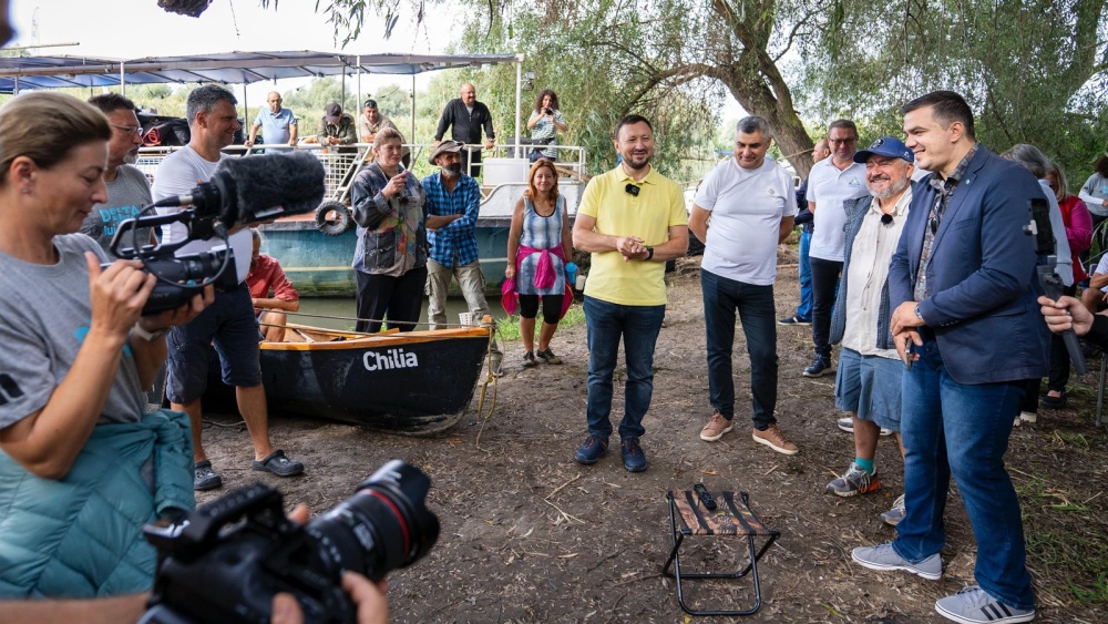 Ministrul Mediului, Mircea Fechet, din nou la Tulcea