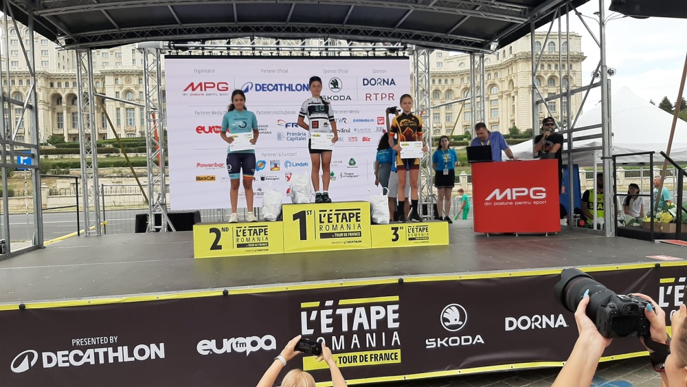 Raluca Rotaru, medalie de bronz la „L’Etape Romania by Tour de France – 2024″