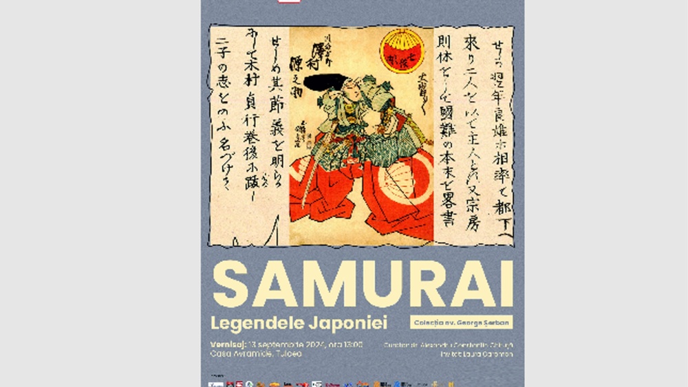 „Samurai. Legendele Japoniei”, expoziţie de stampe japoneze la Casa Avramide