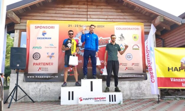 Silvian Poida, pe podium la XC Maraton Bacău