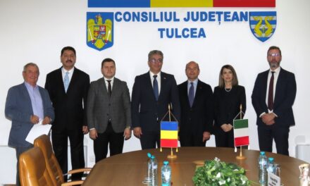 Ambasadorul Italiei în România, Alfredo Maria Durante Mangoni, în vizită la Tulcea