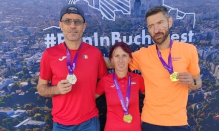 Nicoleta Ciortan şi Cornel Vasiliu, pe podium la Campionatul Mondial de Maraton Masters