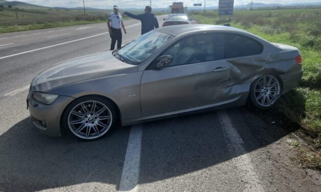 Şoferiţă rănită într-un accident rutier în Mihail Kogălniceanu