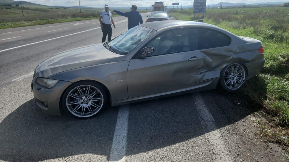 Şoferiţă rănită într-un accident rutier în Mihail Kogălniceanu