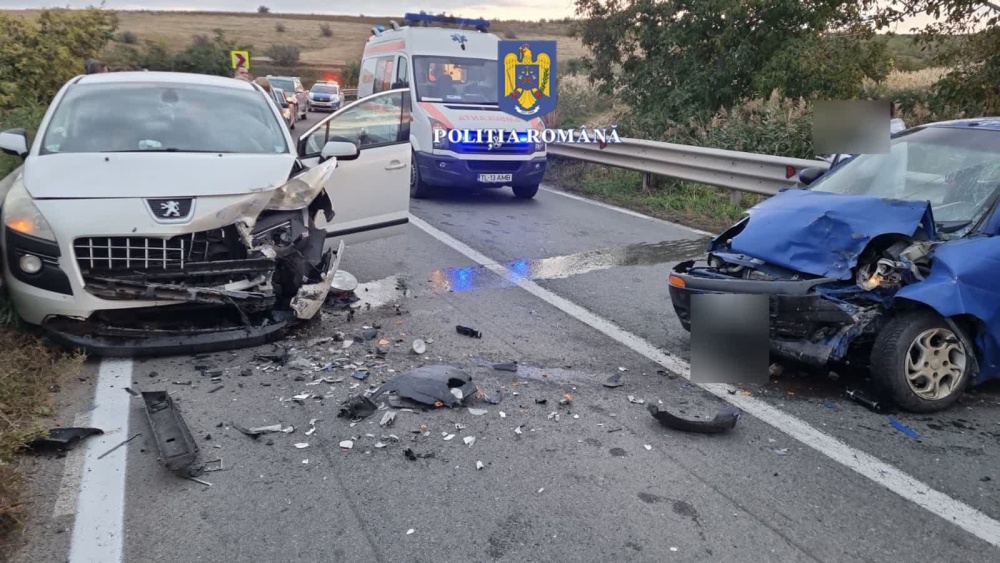 Un şofer băut a provocat un accident între Somova şi Mineri