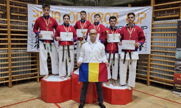 Karatiştii de la Combat Budo Gym, pe podium la Cupa Baja Omicron