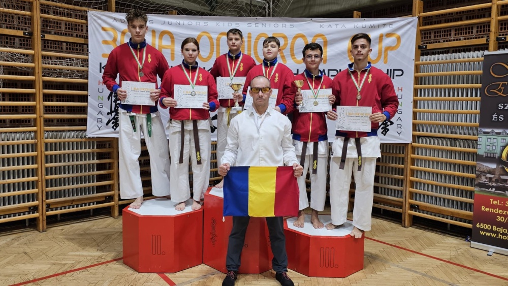 Karatiştii de la Combat Budo Gym, pe podium la Cupa Baja Omicron