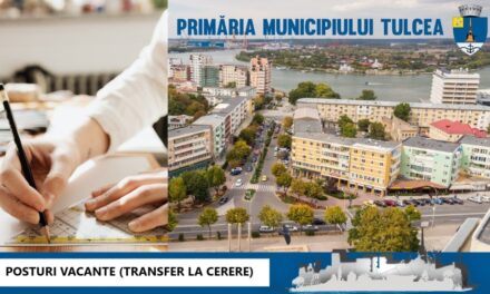 Primăria Tulcea angajează fără concurs