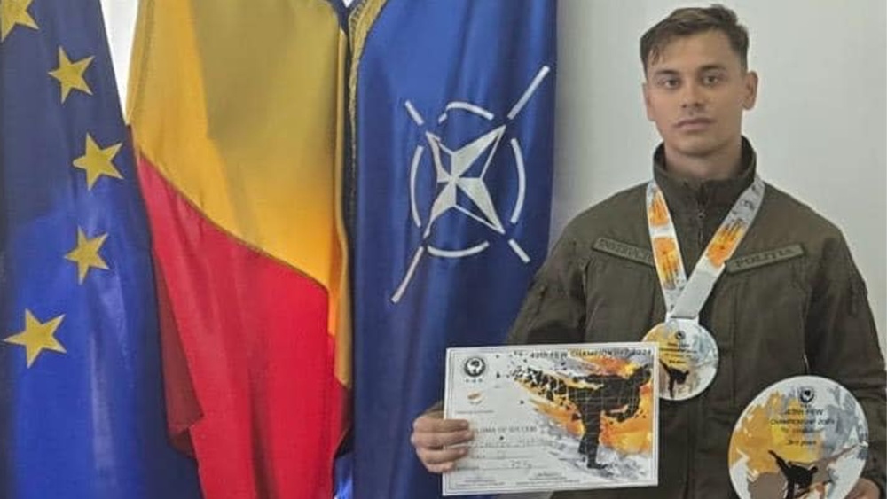 Poliţistul Mario-Ionuţ Nichitov, medaliat cu bronz la Campionatul European de Karate din Cipru