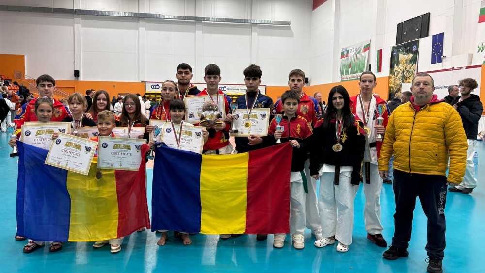 Karatiştii tulceni au obţinut 16 medalii la „4 th Open Balkan Campionships”, din Bulgaria