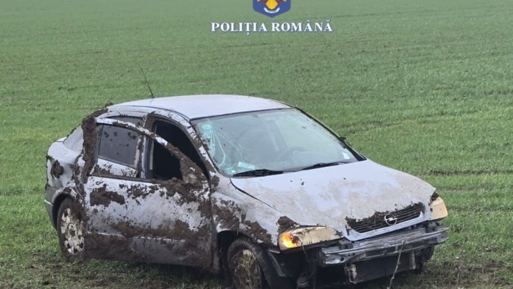 Două persoane rănite într-un accident rutier, în apropiere de Baia