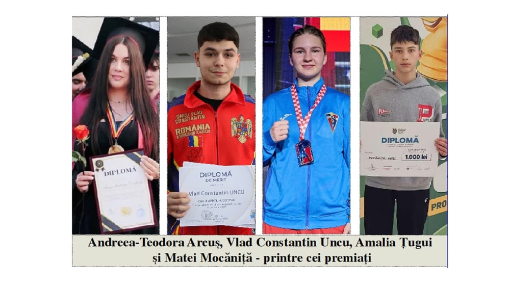 Elevii şi sportivii tulceni cu rezultate deosebite în 2024, premiaţi de Primăria Tulcea