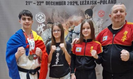 Două medalii de aur şi una de bronz pentru karatiştii de la Nippon Budo Sport la Campionatul European din Polonia