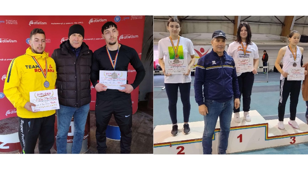 Patru medalii pentru atleţii CSS din Turcoaia, la Campionatele Naţionale din Bacău şi Bucureşti