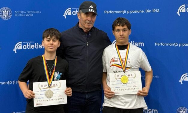 Aruncarea greutăţii: Adrian Mirică – campion naţional, Laurenţiu Hagichiol – vicecampion