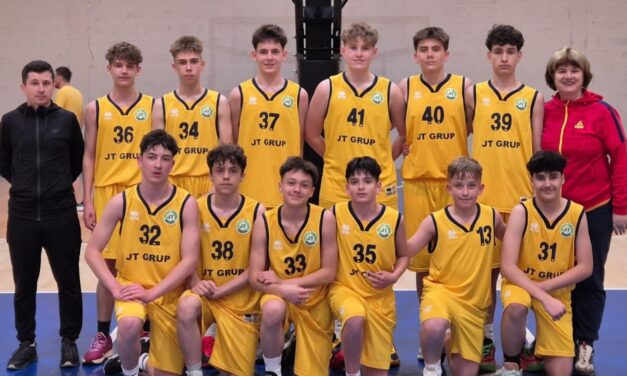 Baschetbaliştii Under 14 de la CSŞ Tulcea, locul 4 în Turneul Final B